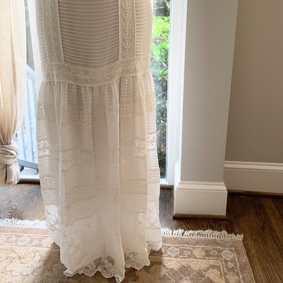 ALICE by Temperley White Lace Dress - Picture 5 of 7